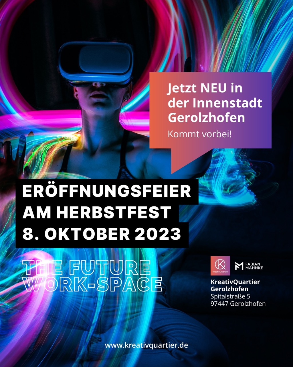 Plakat Eröffnungsfeier Geo