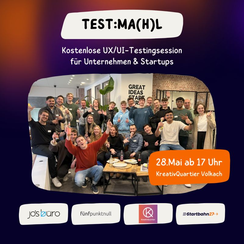 Test:ma(h)l Plakat Veranstaltung